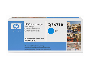 Toneris HEWLETT PACKARD, Q2671A, orinlais